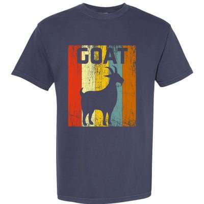 Goat Disco Retro Vintage Goat Lover Garment-Dyed Heavyweight T-Shirt