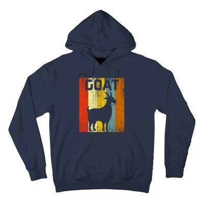 Goat Disco Retro Vintage Goat Lover Hoodie