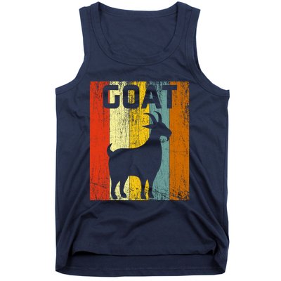 Goat Disco Retro Vintage Goat Lover Tank Top