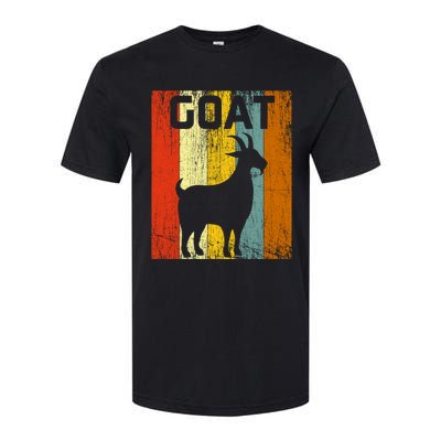 Goat Disco Retro Vintage Goat Lover Softstyle CVC T-Shirt