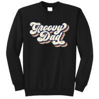 Groovy Dad Retro 70s Aesthetic Style Men Sweatshirt