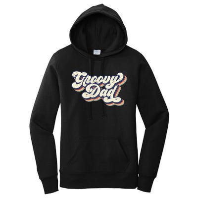 Groovy Dad Retro 70s Aesthetic Style Men Women's Pullover Hoodie