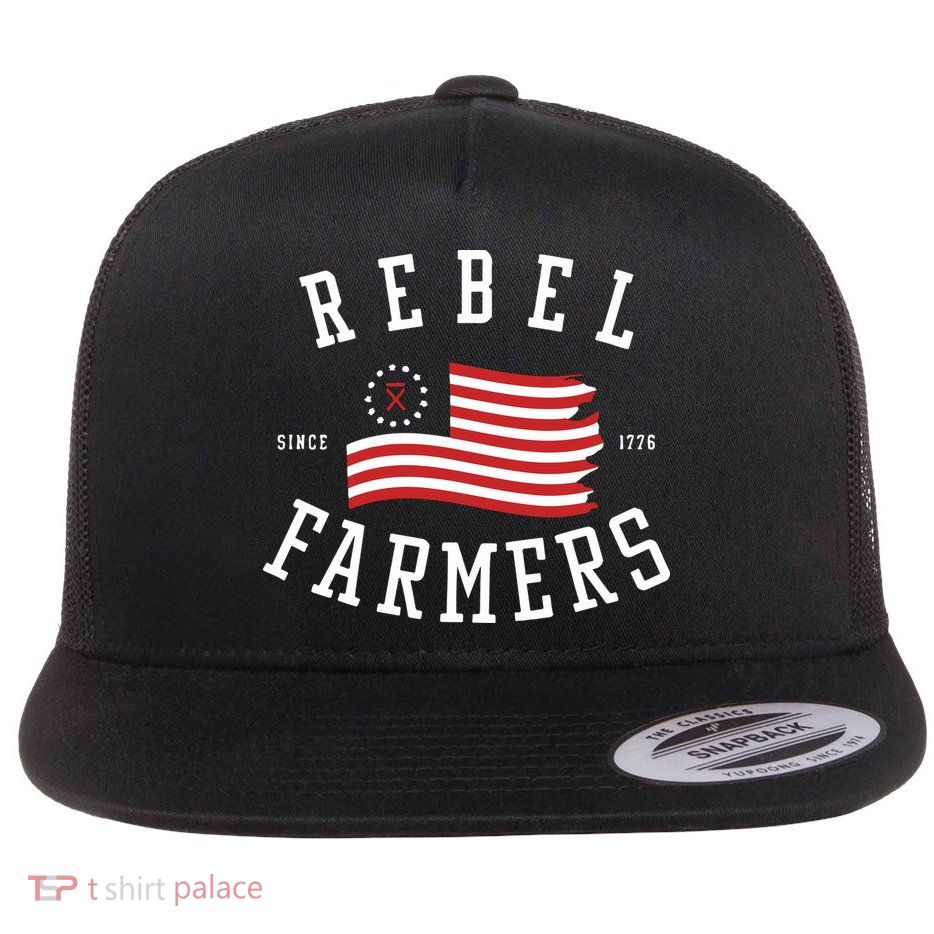 Gatlin Didier Rebel Farmers Flatbill Hat
