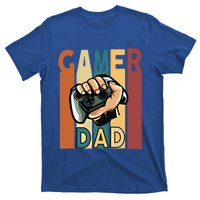 Gamer Dad Retro Vintage Gaming Fathers Day Gift T-Shirt