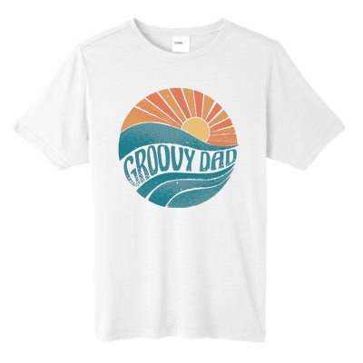 Groovy Dad Retro Sunset Gift Tall Fusion ChromaSoft Performance T-Shirt