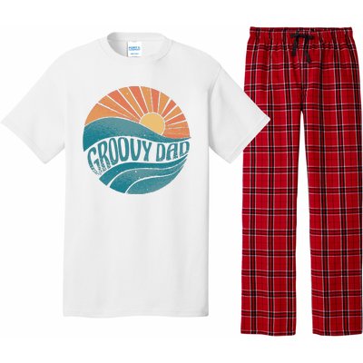 Groovy Dad Retro Sunset Gift Pajama Set