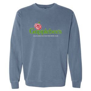 GapplebeeS Drag Racing American Muscle Turbo Boosted Garment-Dyed Sweatshirt