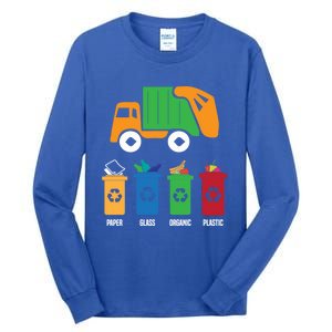 Garbage Day Recycling Truck Trash Gift Tall Long Sleeve T-Shirt