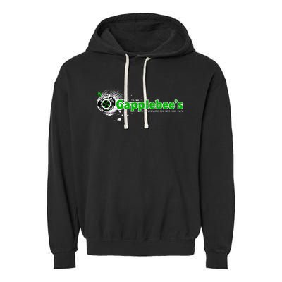 GapplebeeS Drag Racing Car Guy Garment-Dyed Fleece Hoodie