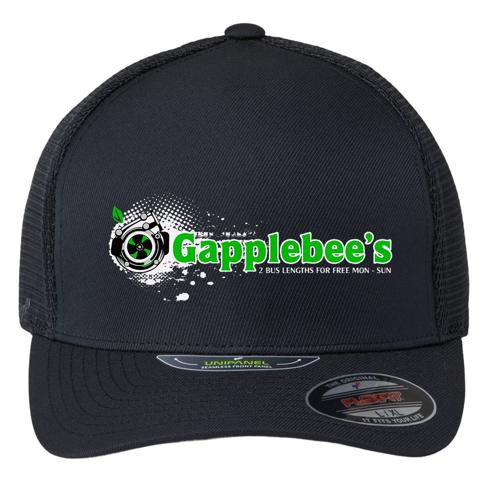 GapplebeeS Drag Racing Car Guy Flexfit Unipanel Trucker Cap