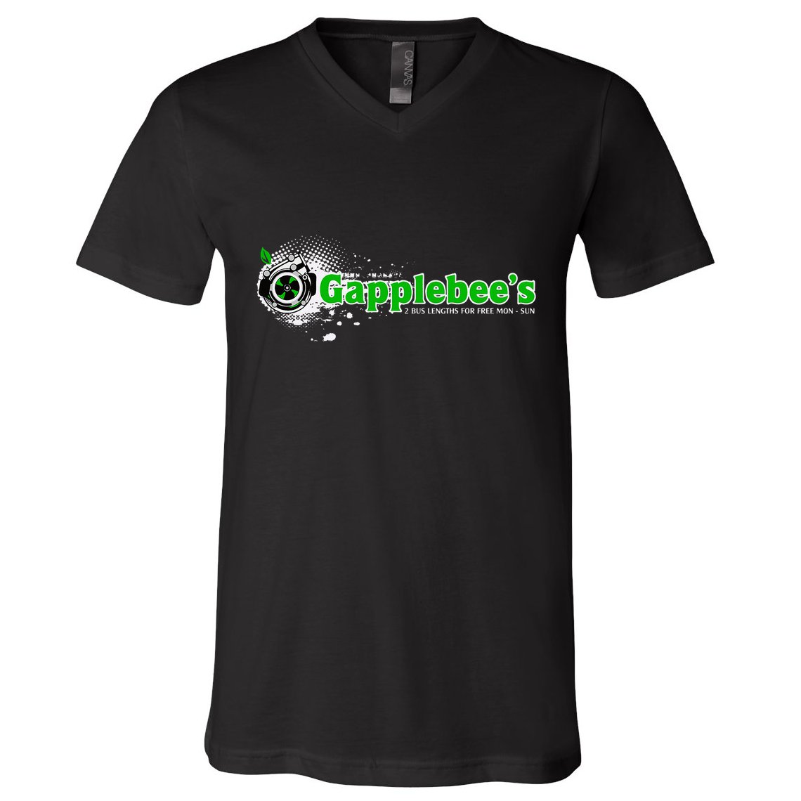 GapplebeeS Drag Racing Car Guy V-Neck T-Shirt