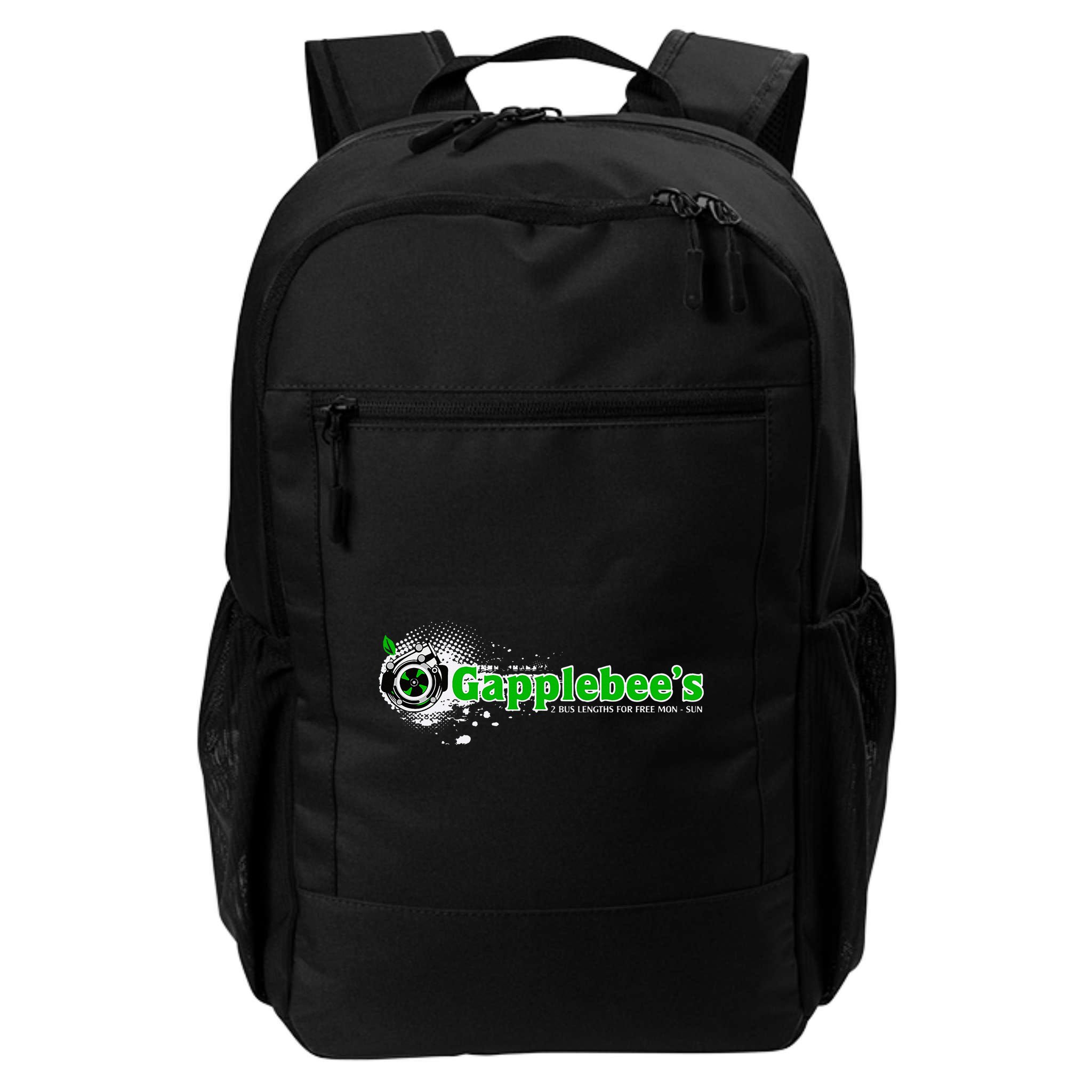 GapplebeeS Drag Racing Car Guy Backpack