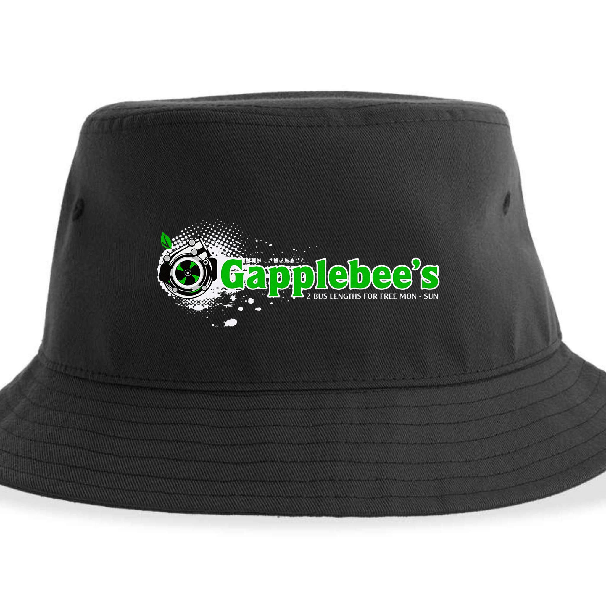 GapplebeeS Drag Racing Car Guy Sustainable Bucket Hat