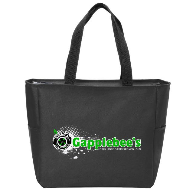 GapplebeeS Drag Racing Car Guy Zip Tote Bag