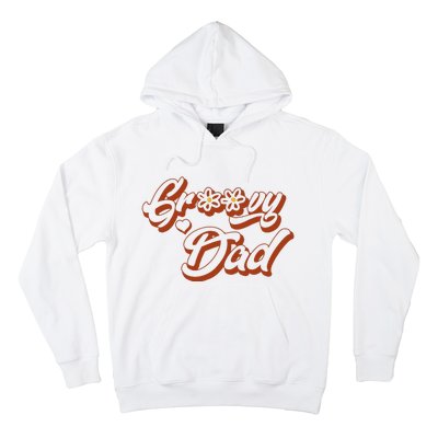 Groovy Dad Retro 70’s Birthday Flower Mom & Dad Matching Hoodie