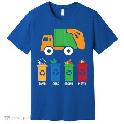 Garbage Day Recycling Truck Premium T-Shirt