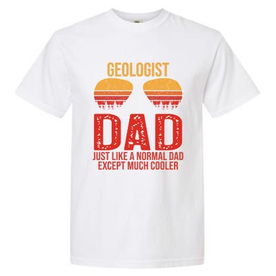 Geologist Dad Retro Sunglasses For Father's Day Gift Garment-Dyed Heavyweight T-Shirt