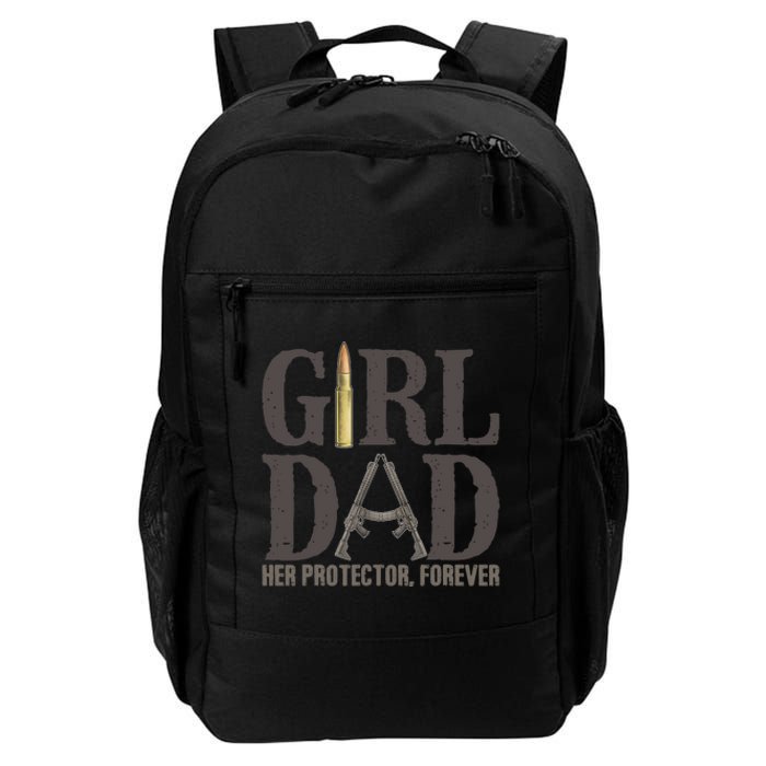 Girl Dad Retro Vintage Gift Dad Father Birthday Daily Commute Backpack