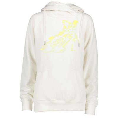 Ghost Drift Rider Womens Funnel Neck Pullover Hood