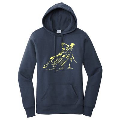 Ghost Drift Rider Women's Pullover Hoodie