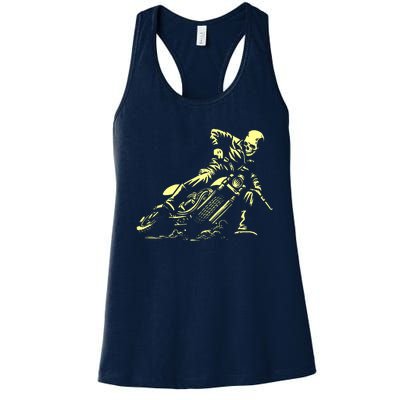 Ghost Drift Rider Women's Racerback Tank