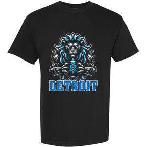 Graphic Detroit Retro Styles 90s Detroit Name Personalized Garment-Dyed Heavyweight T-Shirt