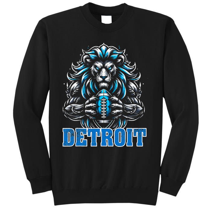 Graphic Detroit Retro Styles 90s Detroit Name Personalized Sweatshirt