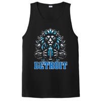 Graphic Detroit Retro Styles 90s Detroit Name Personalized PosiCharge Competitor Tank