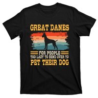 Great Dane Retro Vintage German Mastiff Gentle Dog Lover T-Shirt