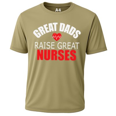Great Dads Raise Nurses Nurses Month Father's Day Performance Shirt