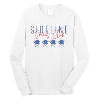 Game Day Sideline Social Club Tumbler Funny Mom Team Game Day Long Sleeve Shirt