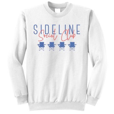 Game Day Sideline Social Club Tumbler Funny Mom Team Game Day Sweatshirt