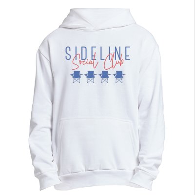 Game Day Sideline Social Club Tumbler Funny Mom Team Game Day Urban Pullover Hoodie