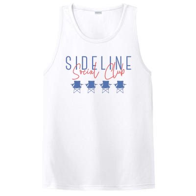 Game Day Sideline Social Club Tumbler Funny Mom Team Game Day PosiCharge Competitor Tank