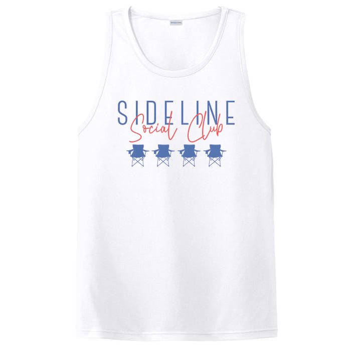 Game Day Sideline Social Club Tumbler Funny Mom Team Game Day PosiCharge Competitor Tank