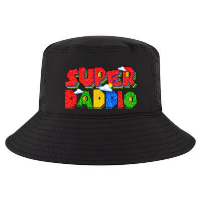 Gamer Dad Super Daddio Fathers Day Funny Gift Cool Comfort Performance Bucket Hat