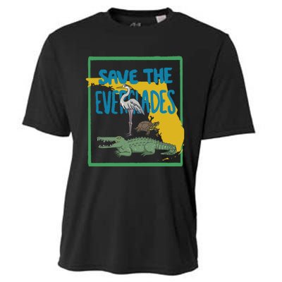 Gators Daily Save The Everglades Cooling Performance Crew T-Shirt