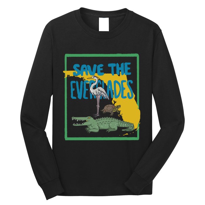 Gators Daily Save The Everglades Long Sleeve Shirt