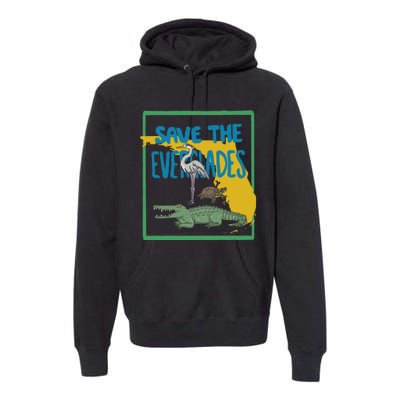 Gators Daily Save The Everglades Premium Hoodie