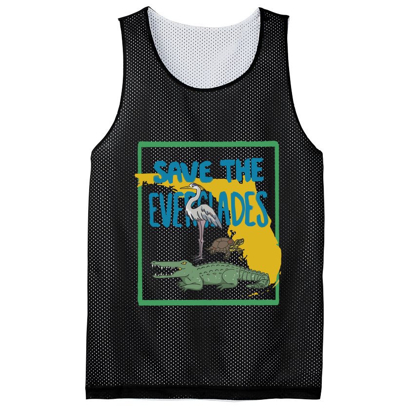 Gators Daily Save The Everglades Mesh Reversible Basketball Jersey Tank