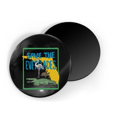 Gators Daily Save The Everglades Magnet
