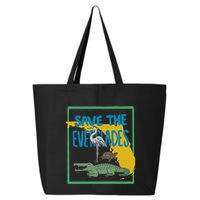 Gators Daily Save The Everglades 25L Jumbo Tote