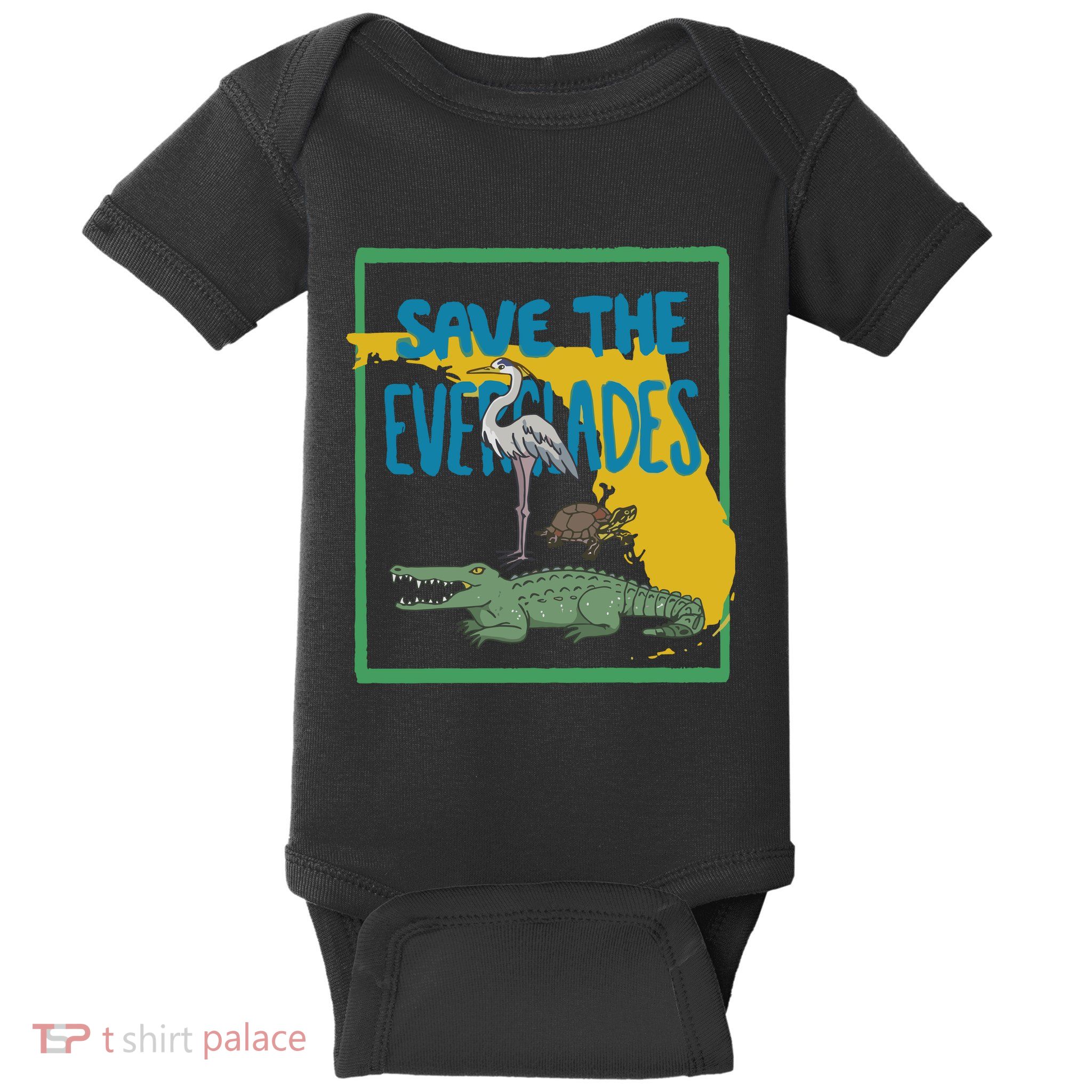 Gators Daily Save The Everglades Baby Bodysuit