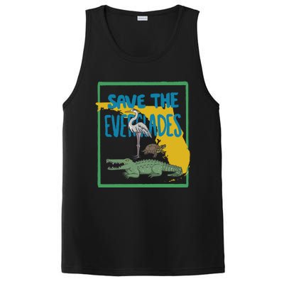 Gators Daily Save The Everglades PosiCharge Competitor Tank