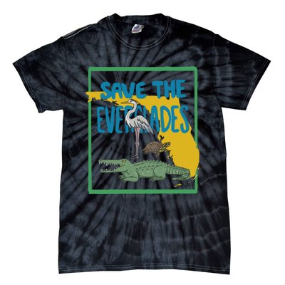 Gators Daily Save The Everglades Tie-Dye T-Shirt