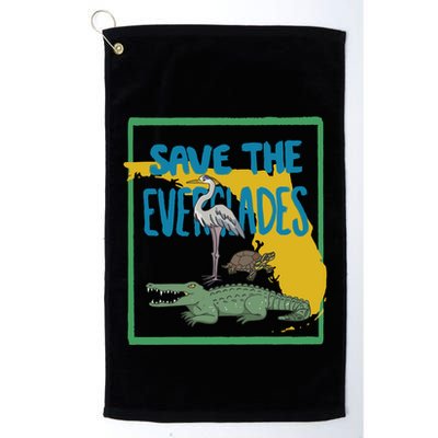 Gators Daily Save The Everglades Golf Towel