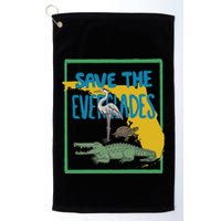 Gators Daily Save The Everglades Golf Towel