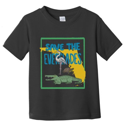 Gators Daily Save The Everglades Toddler T-Shirt