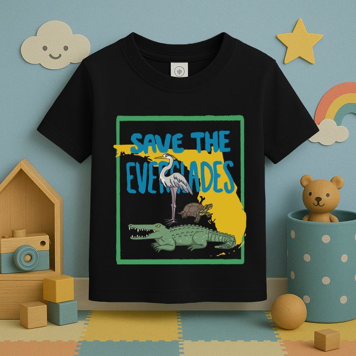Gators Daily Save The Everglades Toddler T-Shirt