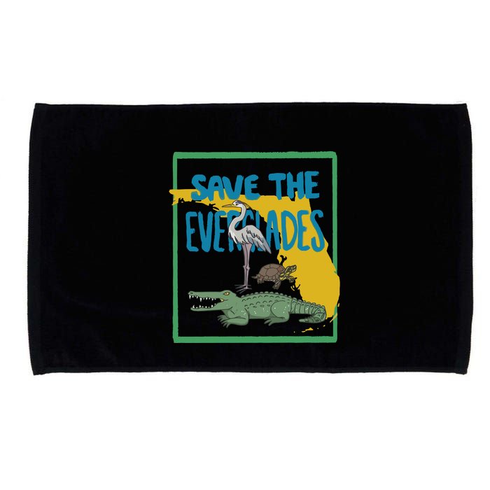 Gators Daily Save The Everglades Microfiber Hand Towel
